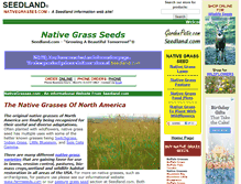 Tablet Screenshot of nativegrasses.com